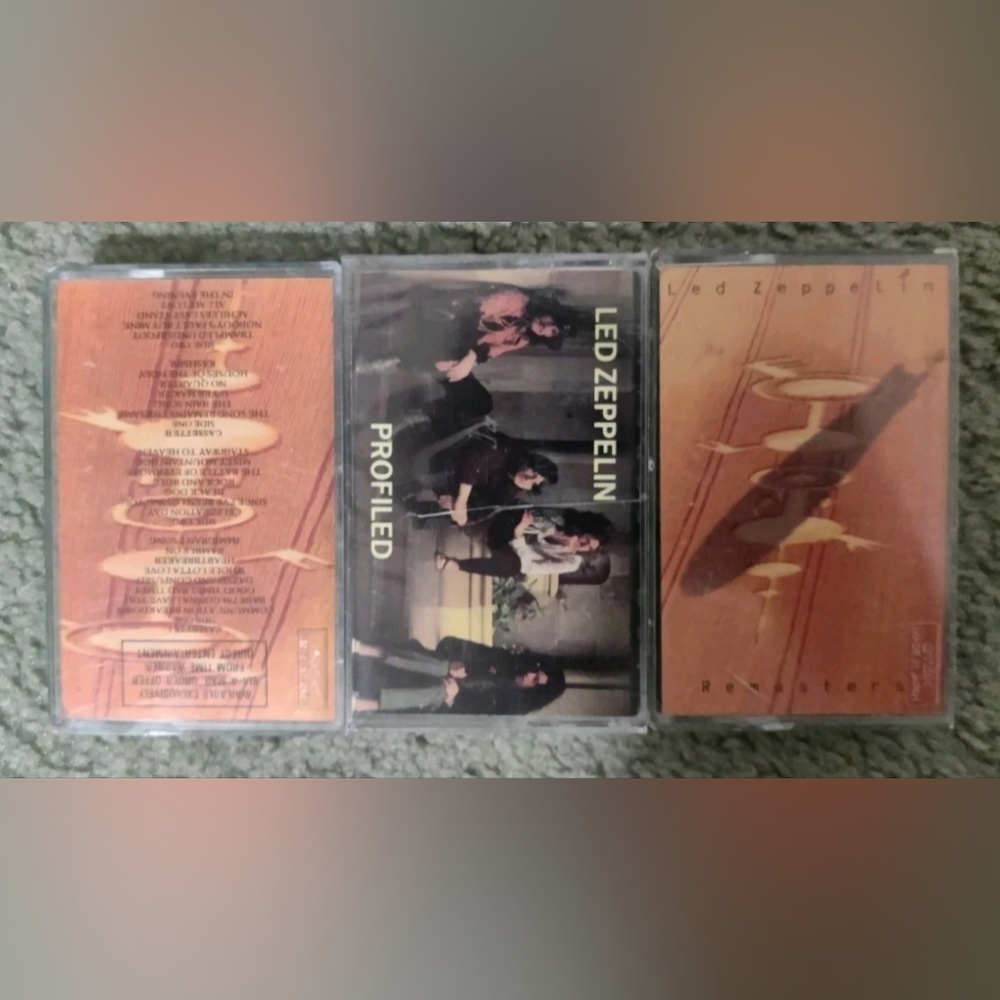 led zeppelin cassette lot, One Brand New